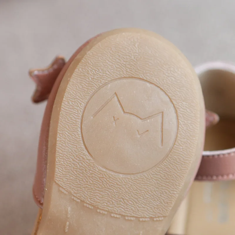 

Spring and Summer Girls Casual Sandals Princess Soft Bottom Beach Shoes 1-3 Years Old Children's Shoes