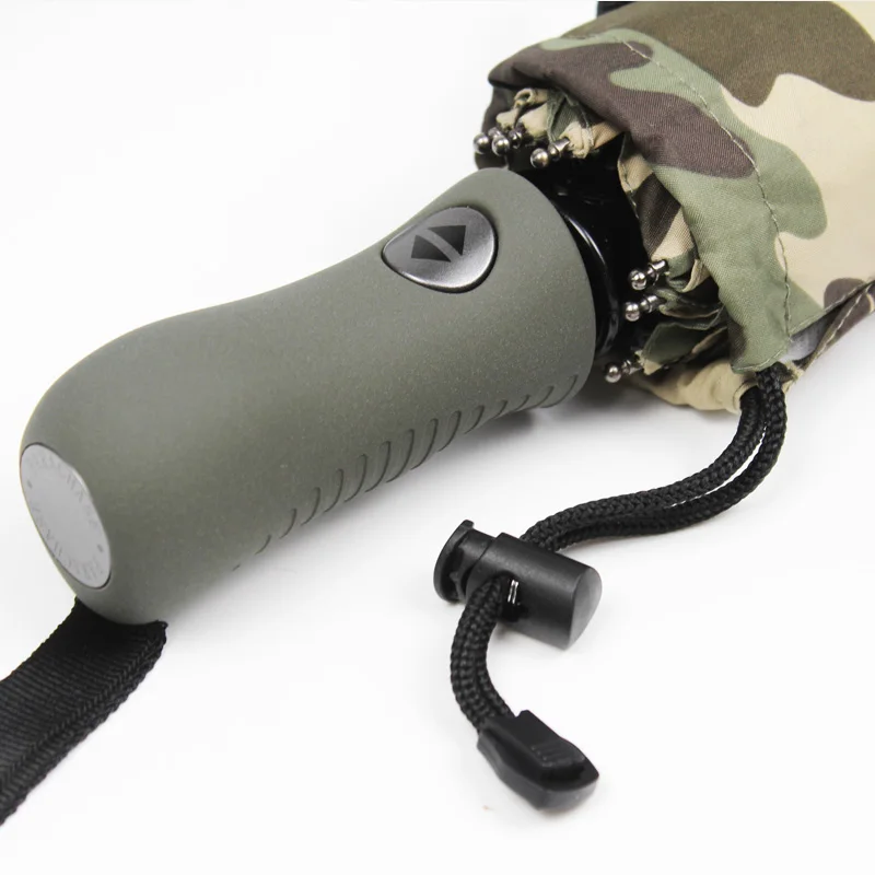 Miglior Ombrello Automatico Uomo Donna Grande Pieghevole Stile Mimetico Ombrello Antivento Paraguas 8 Nervature Ombrello Da Golf Grande Pioggia