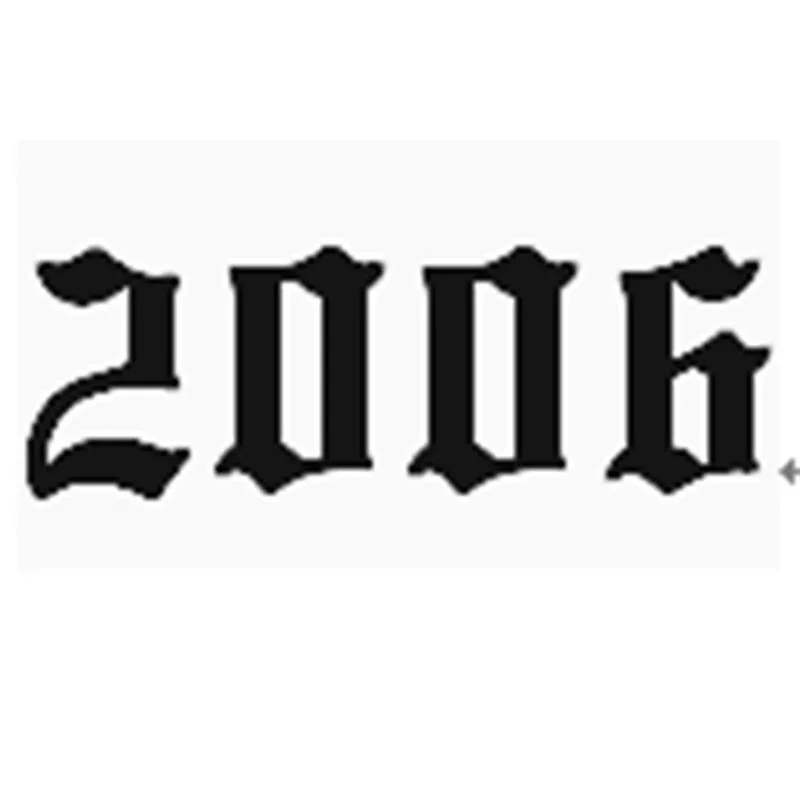 2006 Нержавеющая сталь год номер на заказ кольцо для женщин золотые, серебряные кольца женские розы кольцо Anillos Mujer номер обручальное кольцо ювелирные изделия - Цвет основного камня: 2006