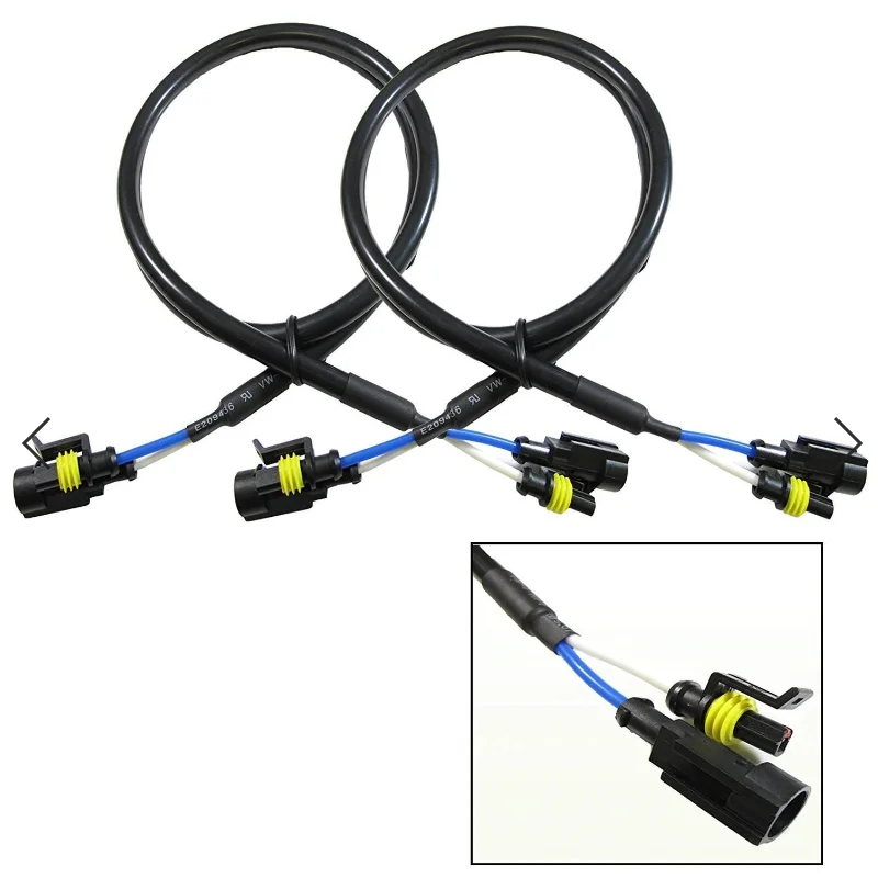 1 шт. Автомобильная ксеноновая AMP кабель удлинитель провод ЖГУТ АДАПТЕРЫ для