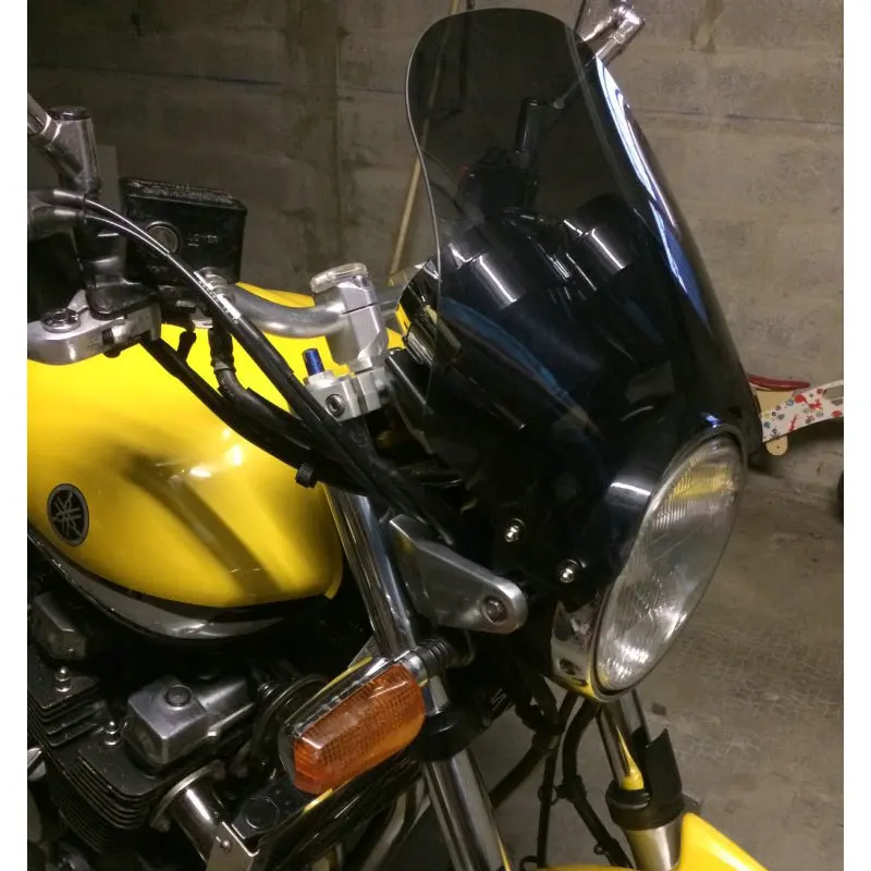 Ветровое стекло для мотоцикла Yamaha XJR1200 XJR400 XJR1300 XJR 400 1200 1300 темный дым| |