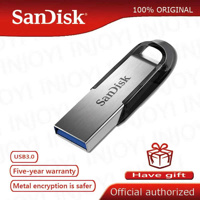 

100% Original SanDisk CZ73 USB Flash Drive 64GB 32GB 16GB Super Speed USB 128GB Memory Stick USB 3.0 Pen Drives 32G