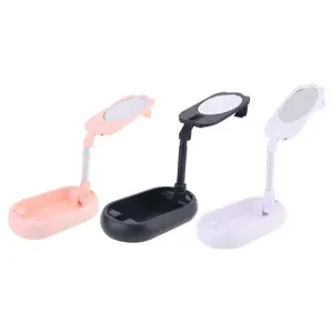 Phone Holder Telescopic Mobile Phone Bracket Foldable Mirror Tablet
Stand Holder Lazy Support E5BA New
