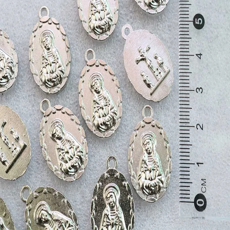 Католическое Священное Сердце католический чудо медальон кулон Дева Мария