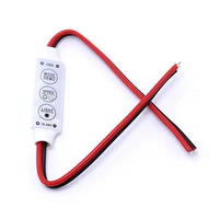 home lighting 3 button mini monochromatic controller led monochromatic light bar module online dimmer for 5v12v24v voltage