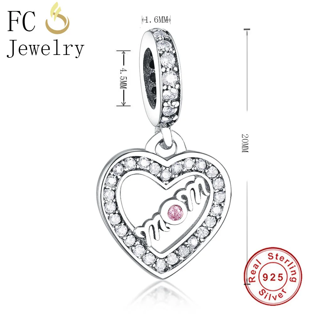 FC Jewelry подходит для оригинальных BrandCharm браслетов из стерлингового серебра 925