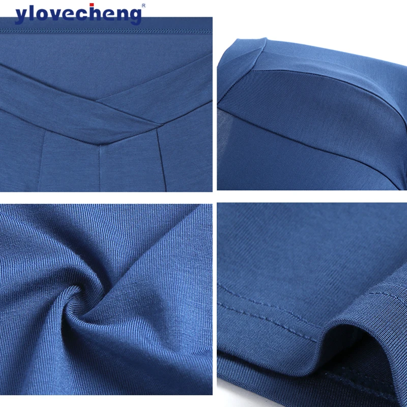 

New Men's lengthened anti-wear leg boxer Extra-large extra-long casual Sports men's boxers Comfortable and breathable underwear