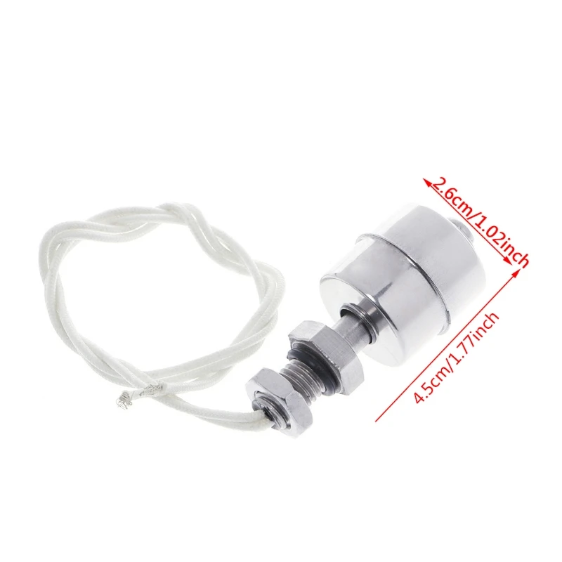 

2021 New Stainless Steel Float Switch Tank Liquid Water Level Sensor 110V 220V 45mm 10W