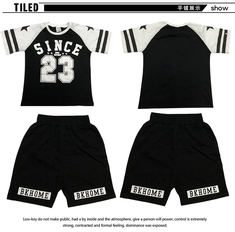 Одежда для джазовых танцев взрослых одежда сцены куртка и штаны рубашка детей