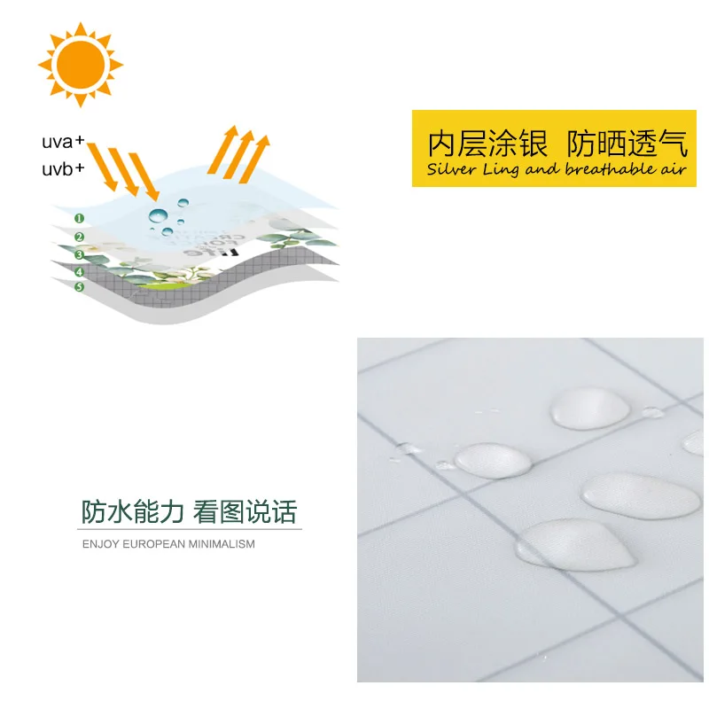 srysjs waterproof washing machine cover coating thickness silver oxford fabric drum washer dustproof sunscreen protection case free global shipping