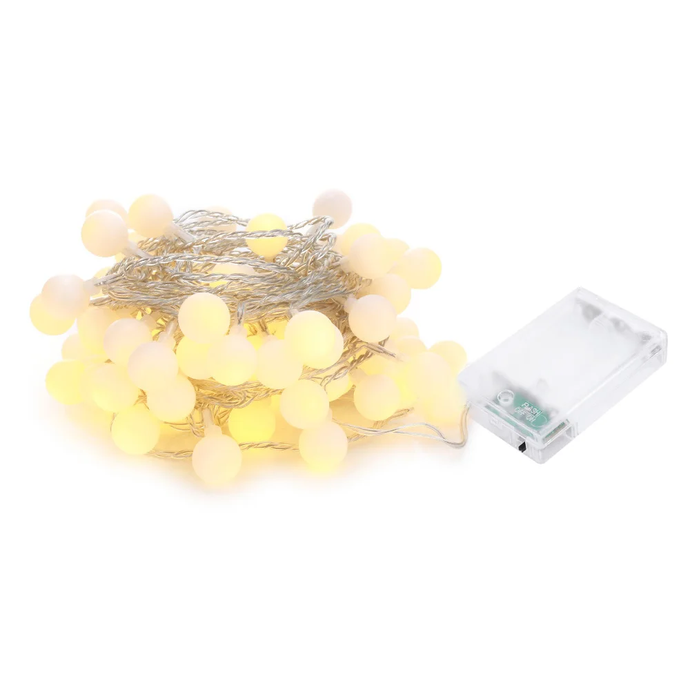Warm white Aimkeeg 10 м 80 светодиодная гирлянда, красочные сказочные огни, гирлянда для праздника, Рождественская елка, лампа, декор комнаты, огни, садовые, вечерние, украшения - Испускаемый цвет: Warm white