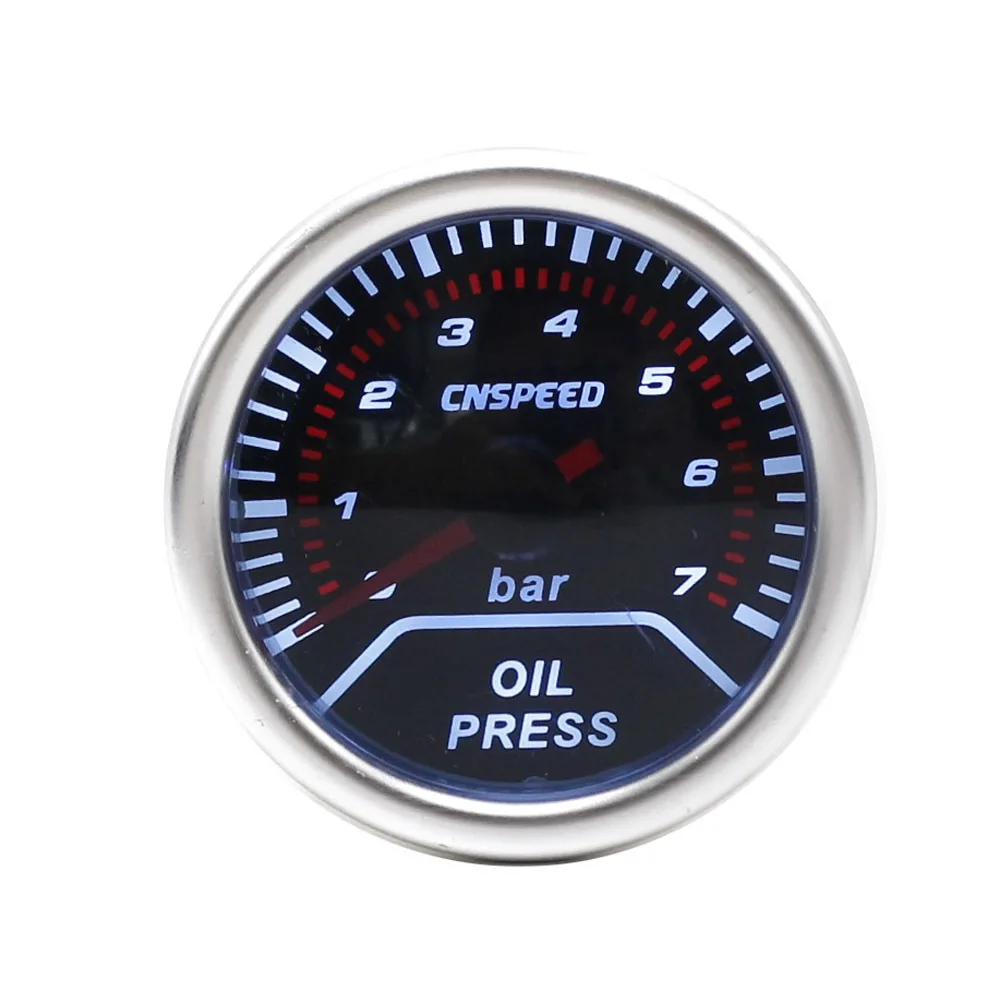 CNSPEED " 52 мм Автомобильный датчик наддува бар psi температура выхлопных газов температура воды температура масла пресс воздуха топлива Датчик вольтметр Тахометр