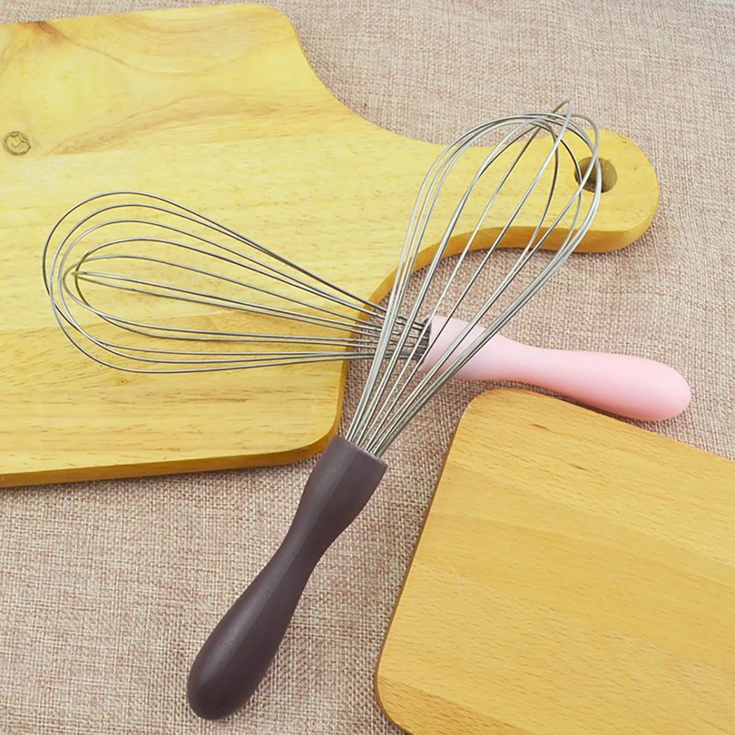 

Egg Whisk Egg Beater Stainless Steel Lightweight Wire Whisk Balloon Whisk Kitchen Utensil Bake Kitchen Accessories Egg Tools