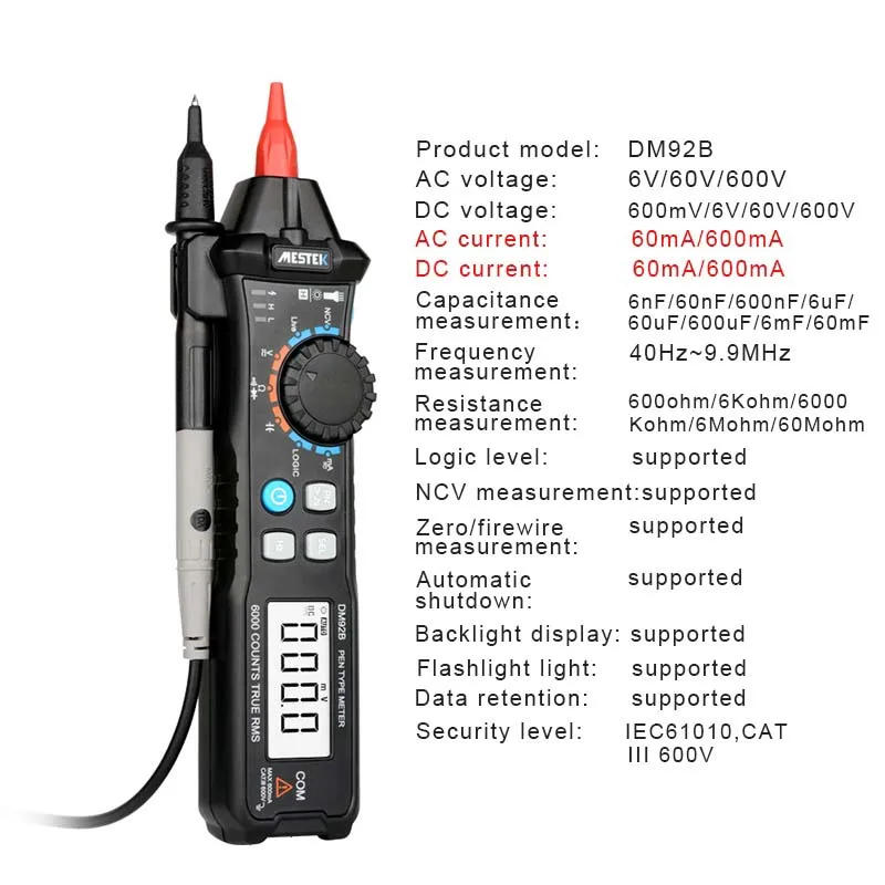 

MESTEK DM92B 6000