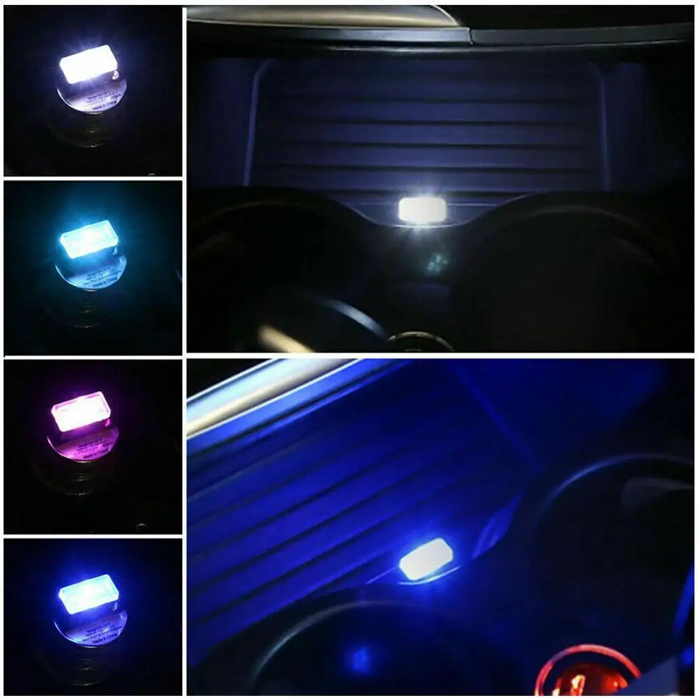 

7 Colors Mini Usbled Light Car Interior Atmosphere Usb Styling Interior Lighting Light Car Interior Interior Accessories Ca X9D3