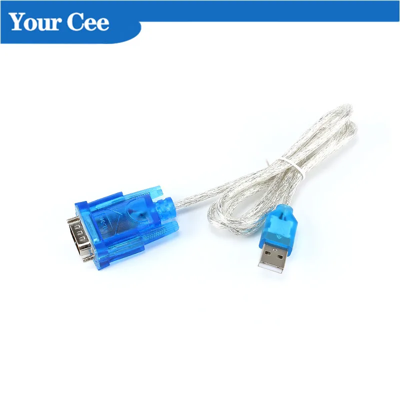 Новый HL-340 USB к RS232 COM-порт Последовательный КПК 9-контактный DB9 Кабель-адаптер