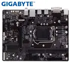 Десктопная Материнская плата Gigabyte GA-B250M-D2VX SI B250, для intel DDR4 LGA 1151, 32 ГБ, USB3.0, SATA3.0, бу, B250M-D2VX SI