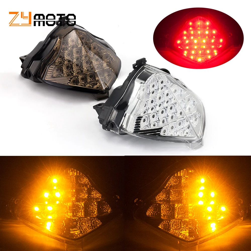 

Motorcycle Rear taillight Tail Brake Turn Signals Integrated Led Light Lamp For YAMAHA YZF R1 2004 2005 2006 YZF-R1 YZFR1