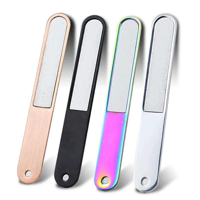 1 шт. пилка для ногтей из нержавеющей стали скальлайк текстурированный