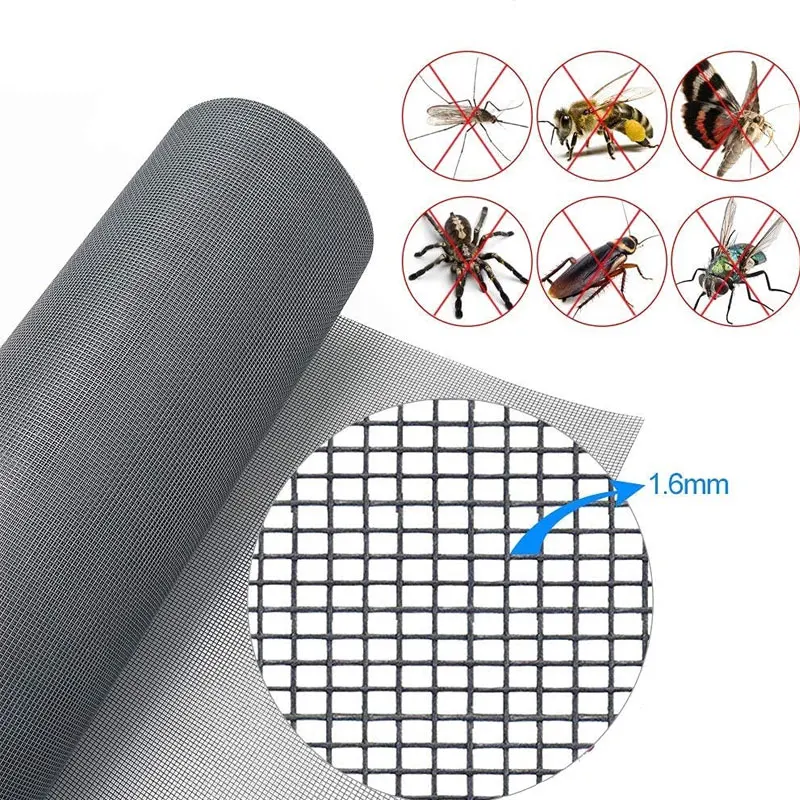 

Cuttable Nano Indoor Insect Screen Anti Mosquito Net DIY Custom Mesh Material Polyester Screen Mosquito Bug Room Curtain Mesh