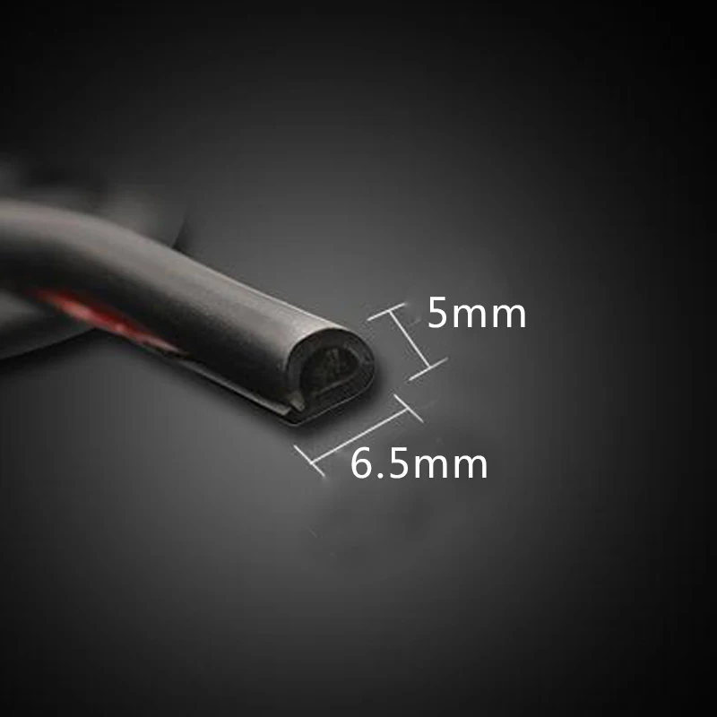BROSHOO Auto Door Edge Protector Scratch Crash Rubber Strips Stickers For Hyundai Solaris Accent IX35 I20 Equus I30 Car Styling |