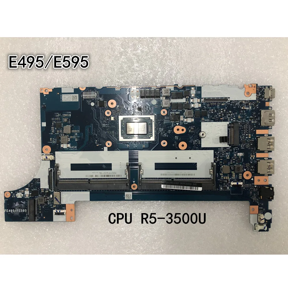 

Original laptop Lenovo ThinkPad E495/E595 Motherboard mainboard NM-C061 CPU R5 3500U FRU 02DL979