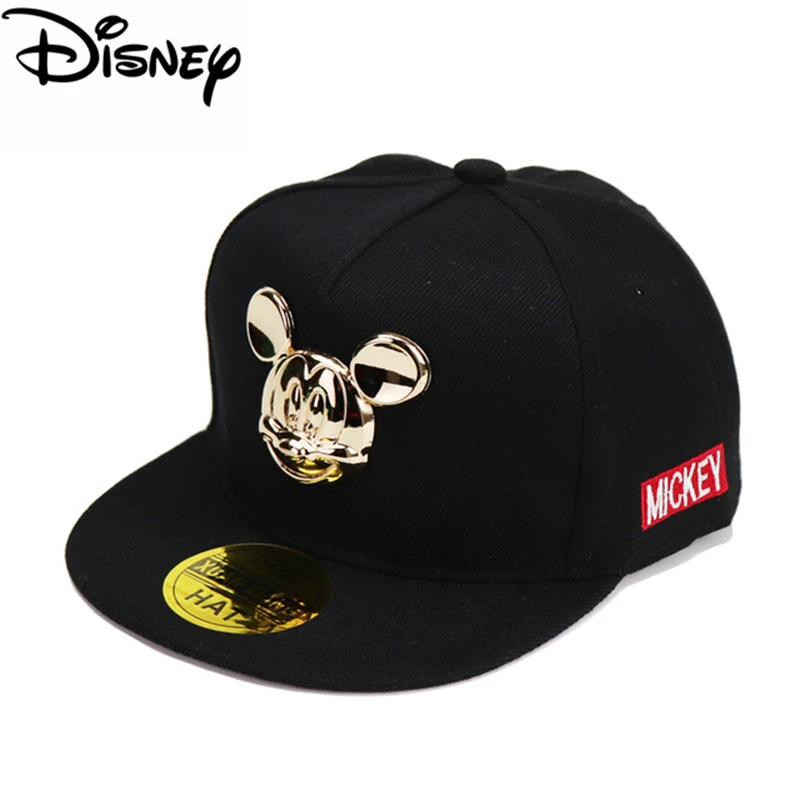 

Детская бейсболка Disney с мультяшным Микки, Детская кепка для маленьких мальчиков и девочек, Снэпбэк Кепка, милая Кепка в стиле хип-хоп с затен...