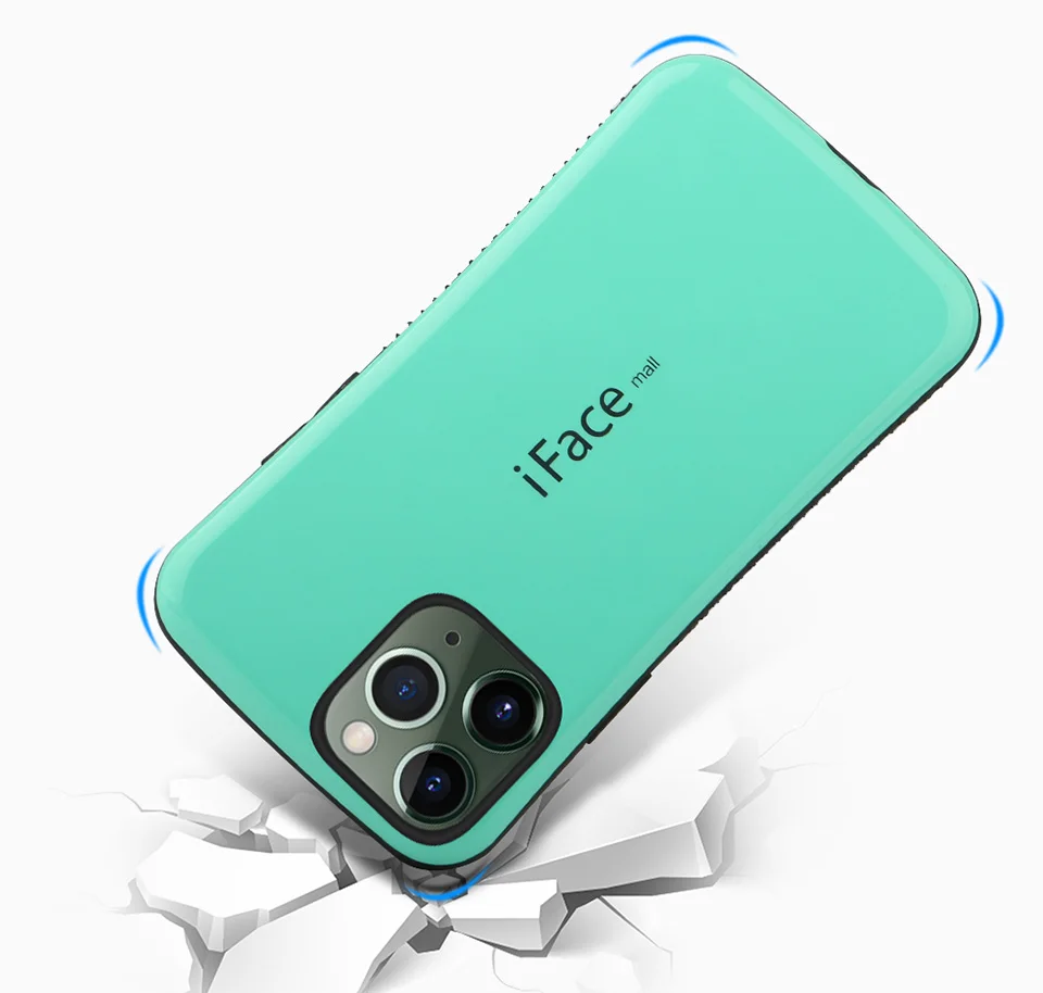 Противоударный чехол iFace для iPhone 12 Mini 11 Pro XS Max X XR 7 8 6 6S Plus SE 2020 Гибридный