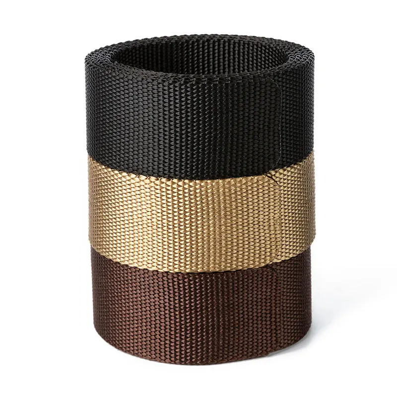 Плетеный имитация нейлона бусины просто ремень с телом мужской без пряжки