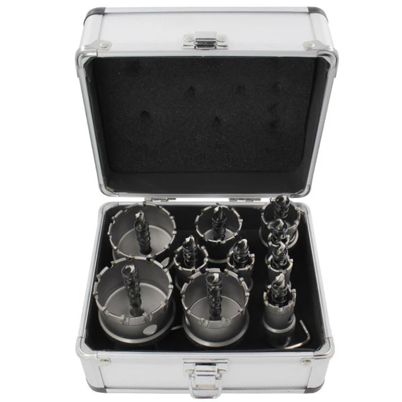 Набор быстрорежущих Сверл из быстрорежущей стали с твердосплавным наконечником