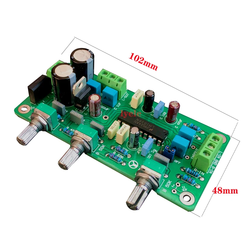 

Тональная плата LM1036