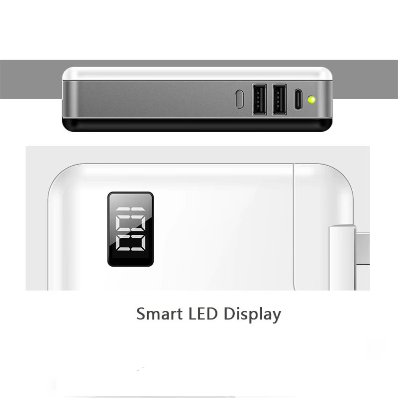 

10000mAh Qi Wireless Charger Power Bank Type C Fast Charging Powerbank Portable External Battery Charger For Xiaomi Mi iPhone 12