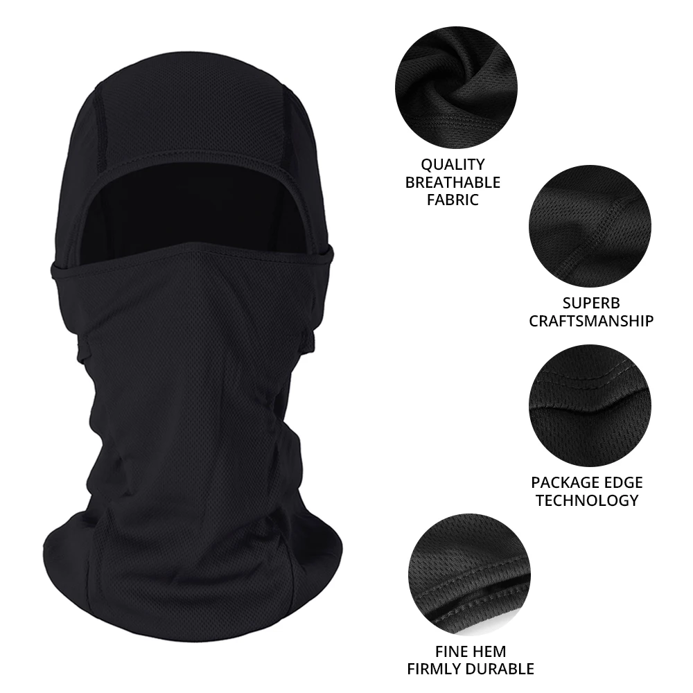 Маска для лица мотоциклетная HEROBIKER Балаклава теплая ветрозащитная дышащая маска