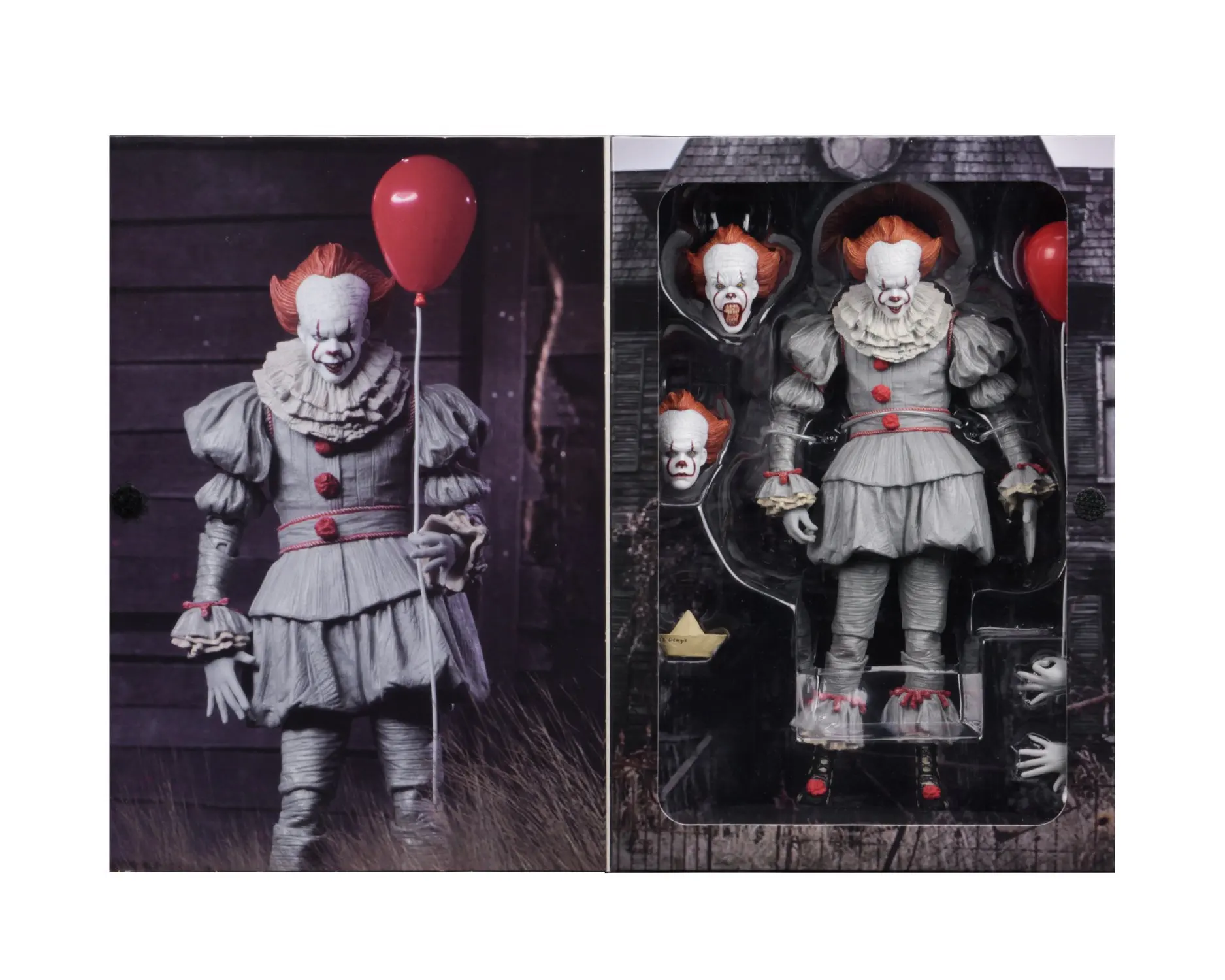 Neca оригинальный Стивен Кинг это Pennywise Джокер клоун BJD фигурка игрушки куклы 18 см |