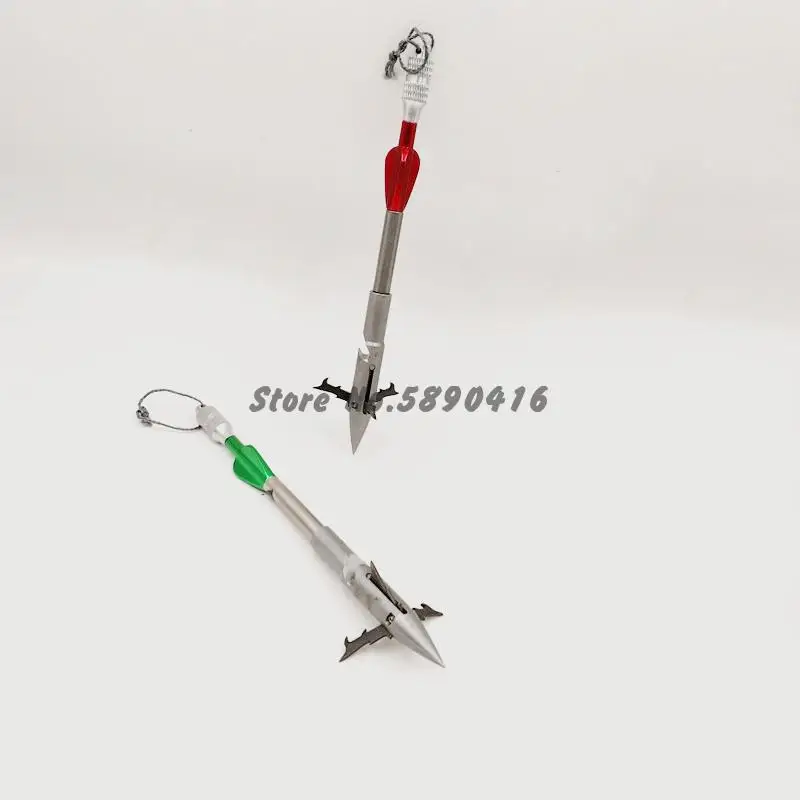 

10 pcs/5pcs 440 stainless steel fish dart for fishing slingshot bow arrow bullet sling shot Catapult shooting Wing tail Hunt