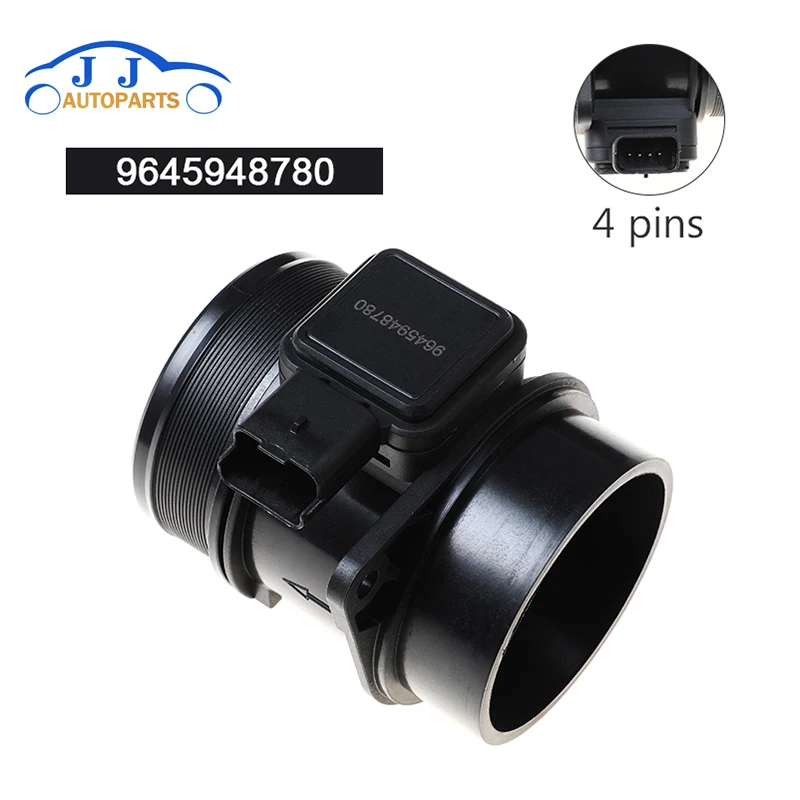 

9645948780 MAF Mass Air Flow Sensor For Citroen C4 C5 C6 For Peugeot 307 308 407 607 2.0 2.7 HDi 1232944 3M5A12B579AB 1920GN