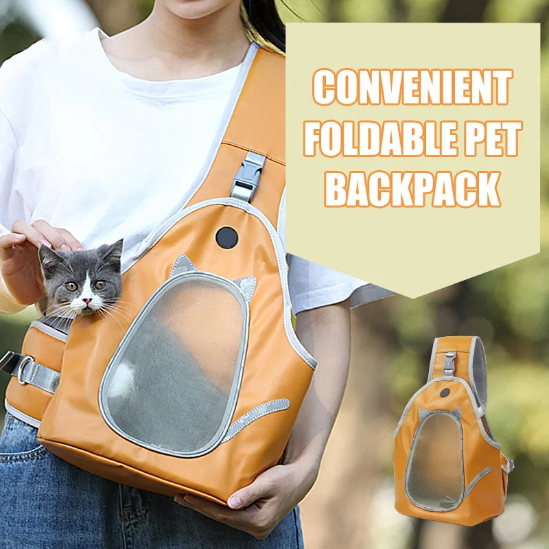 

Chest Bag Breathable Carrier Portable Reflective for Pet Cat Dog Puppy Outdoor JAN88