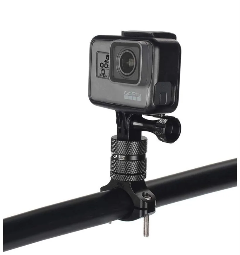 Алюминиевое Крепление на руль велосипеда вращающаяся 360 градусов стойка для