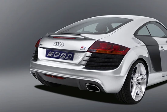 TT 8J C стиль PU серый праймер для багажника автомобиля губа спойлер крыло Audi 2008