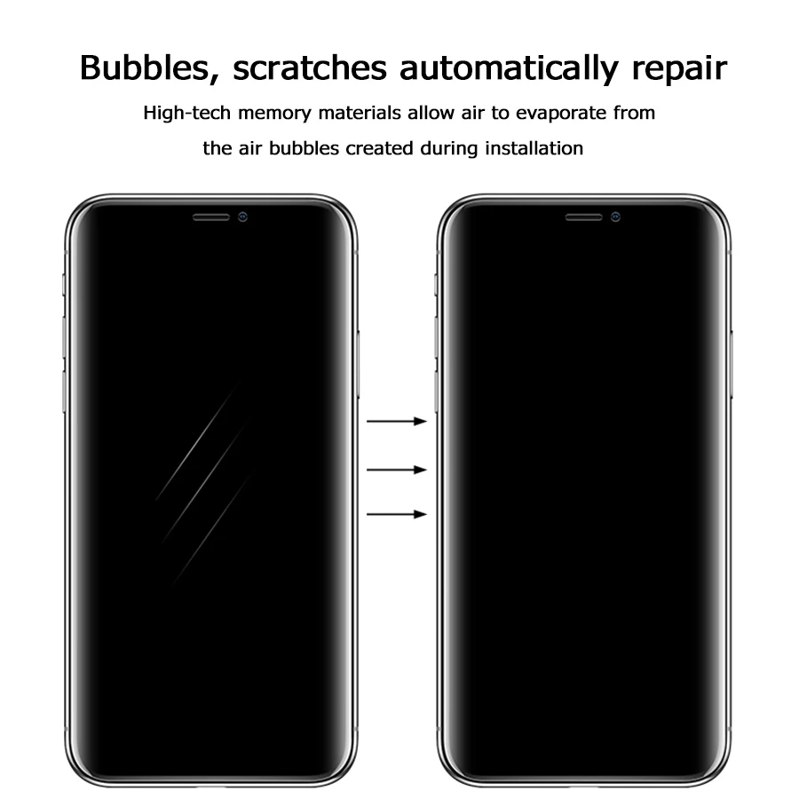 Защитная пленка на заднюю и переднюю панель для Huawei mate 20 pro P20 Pro Гидрогелевая с