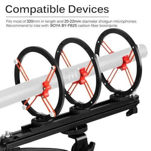 BY WS1000 профессиональные микрофоны Blimp ветровое стекло подвеска системы forShot