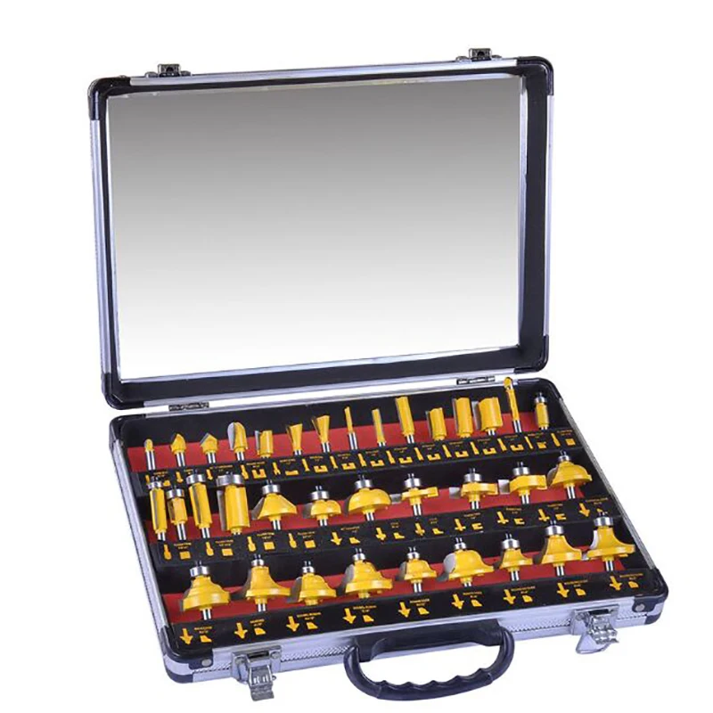 Набор твердосплавных наконечников с 1/4 ручкой деревообрабатывающий инструмент