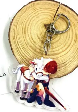 Мой герой academic фигурка игрушка акриловый брелок мидория изуку Bakugou катсуки Todoroki Shoto симпатичный брелок для мальчиков - Цвет: A15