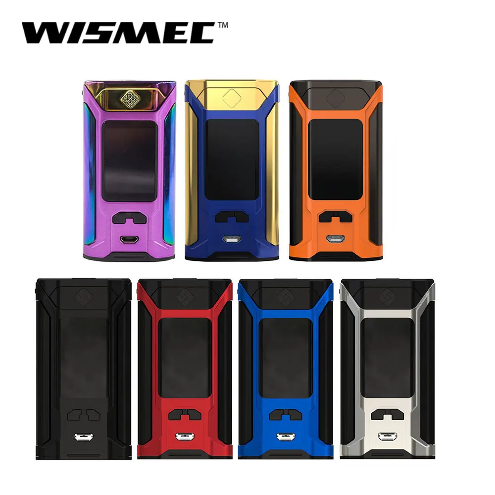 Оригинальный боксмод Wismec Reuleaux RX2 20700 200 Вт VS RAVAGE230 230 аккумулятор 18650 электронная