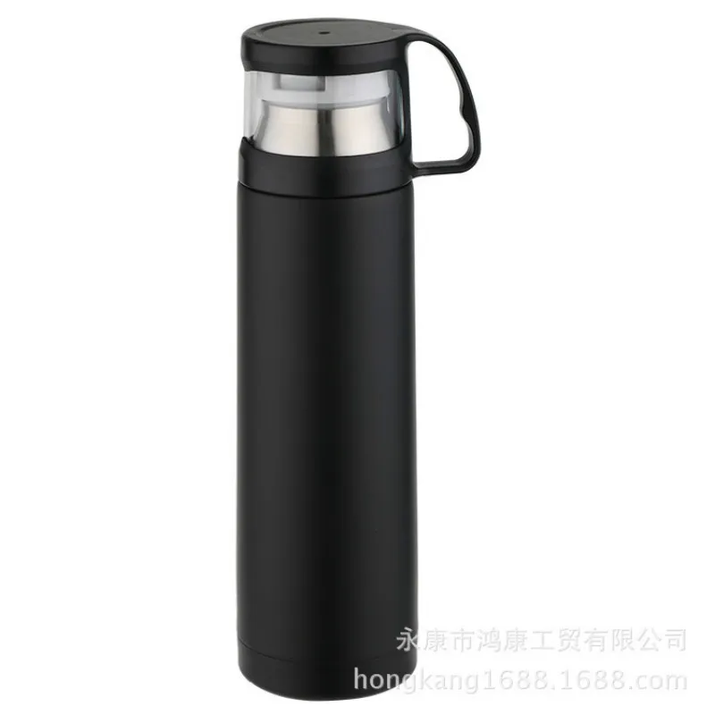 

New stainless steel vacuum cup portable portable double-layer vacuum thermal insulation vacuum flask