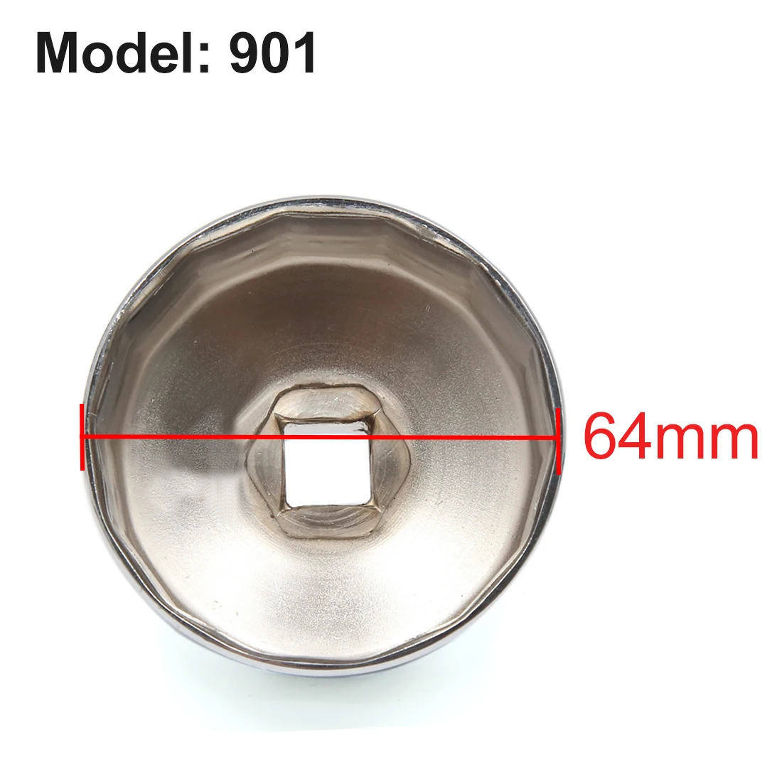 uxcell 14 Flutes 64mm Inner Dia Stainless Steel Car Oil Filter Wrench Cap Tool Remover |