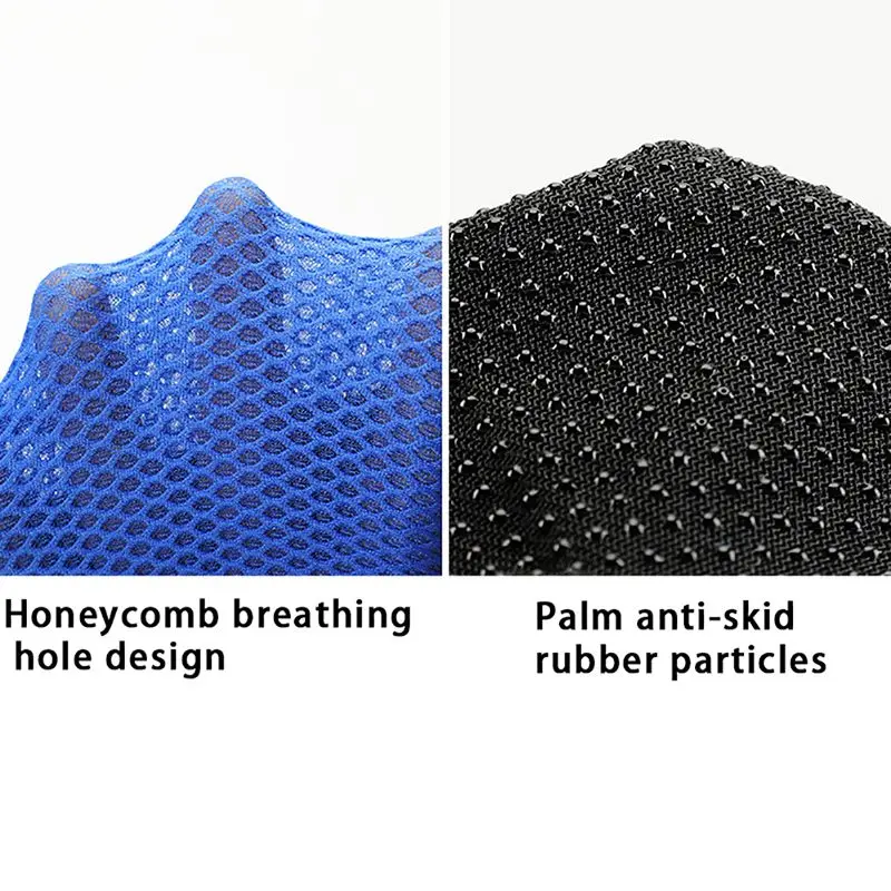 

Fishing Gloves Summer Unisex Dew Two Fingers Ice Silk Sunscreen Gloves Riding Cold High Elastic Breathable Non-slip Gloves