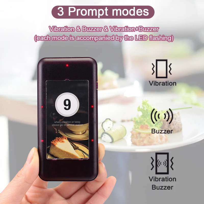 Система вызова официанта RETEKESS T113S пейджер для ресторана беспроводная система