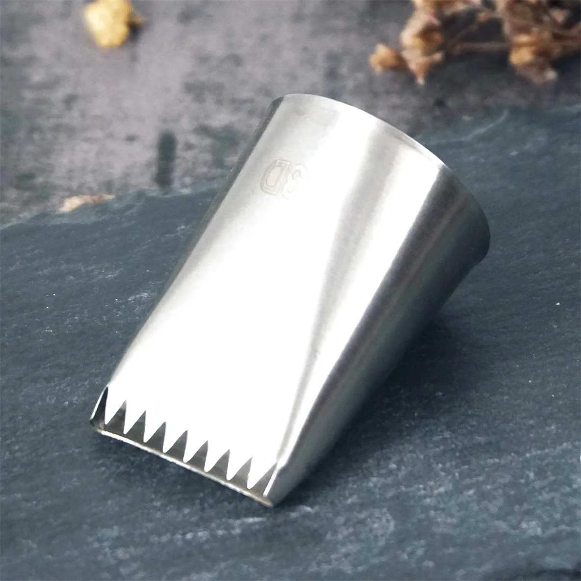 #3D Icing Piping Nozzle High Quality Seamless Tube Cake Decorating Pastry Tip Tool Basketweave Nozzles Large Size 8 Teeth - купить по