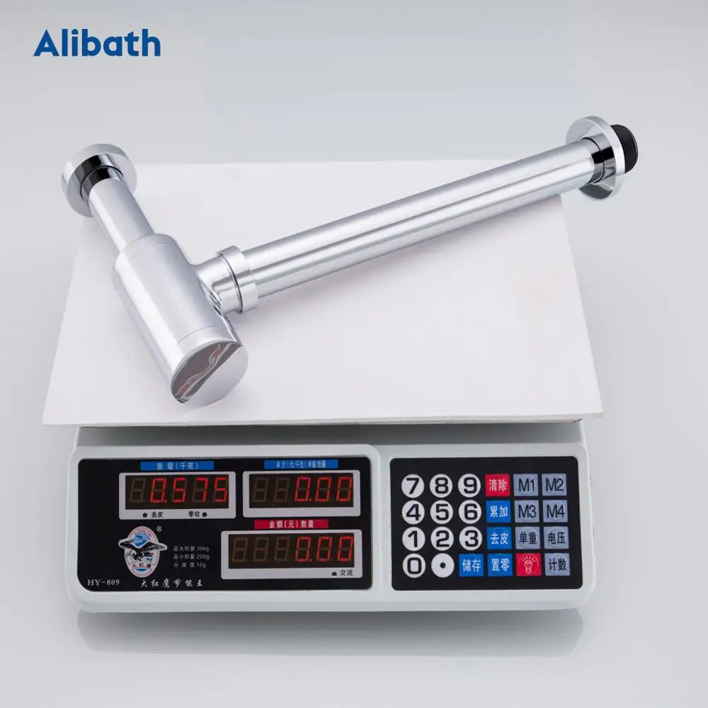 Раковина для бутылки латунная ванная комната сифонная труба раковины сливы с